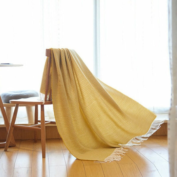 130  200cm Broom-hide soffa Cairse kondition filt grå Resa grå
