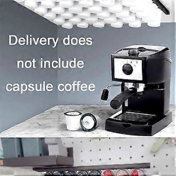10 kpl kahvikapseliteline kahvikapseleille Cafe Pods -hylly Kapselien säilytystelineet, A