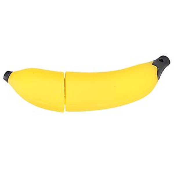 USB-minne Söt Tecknad Bananform Tumminnen för Barn Studenter Lärare Kollega Gåva 16GB