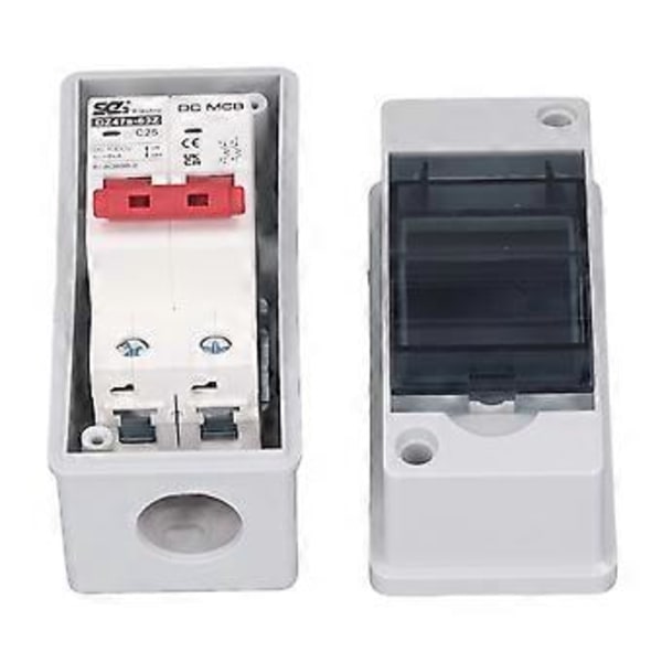 2P Fotovoltaisk System DC Miniature Strømafbryder Solcelle IP65 Vandtæt PV Afbryderkontakt DC1000V 25A