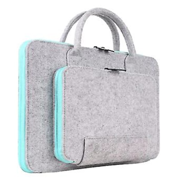 Ny Filt Laptopväska Fodral Portfölj Väska Ficka För Pro Re Män Kvinnor