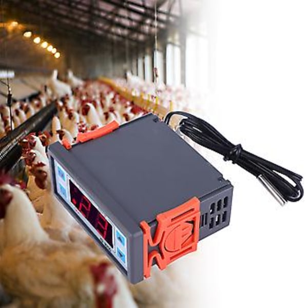 XD-W200 Digital Termostat Justerbar Temperaturkontroller LCD-Display (24V)