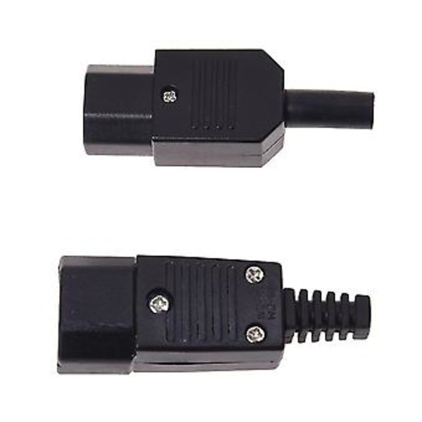 250v 10a Konnektor Iec 320 C14 Stik Til C13 Stikdåse
