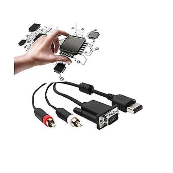 VGA-kabel for Cast High Definit Spillkonsoll HD Adapterkabel