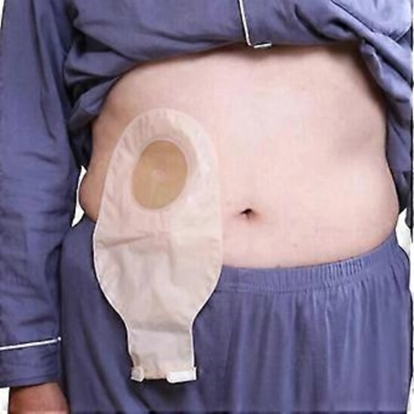Stomiposer Ett Stykke Drenérbare Poser for Kolostomi Ileostomi Stomipleie 20-60mm Økonomisk Dreneringsventil Kolostomiposer
