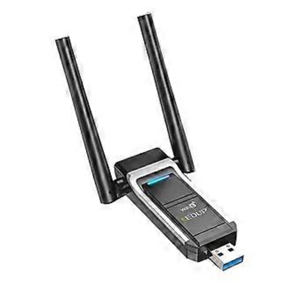 AX1800M USB WIFI 6 Adapter 802.11Ax för PC, USB 3.0 Wifi Dongle 5 GHz/2.4 GHz Högförstärknings Trådlös Nätverksadapter