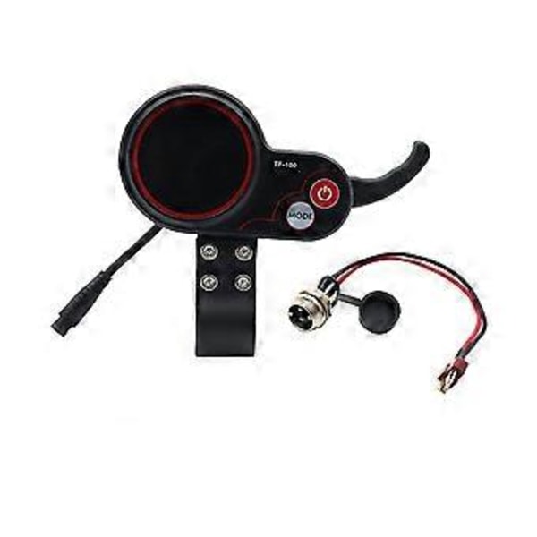 Tf-100 Display Dashboard+t-type Kabel Scooter 5pin Skateboard Speedometer For Elektrisk Scooter Del
