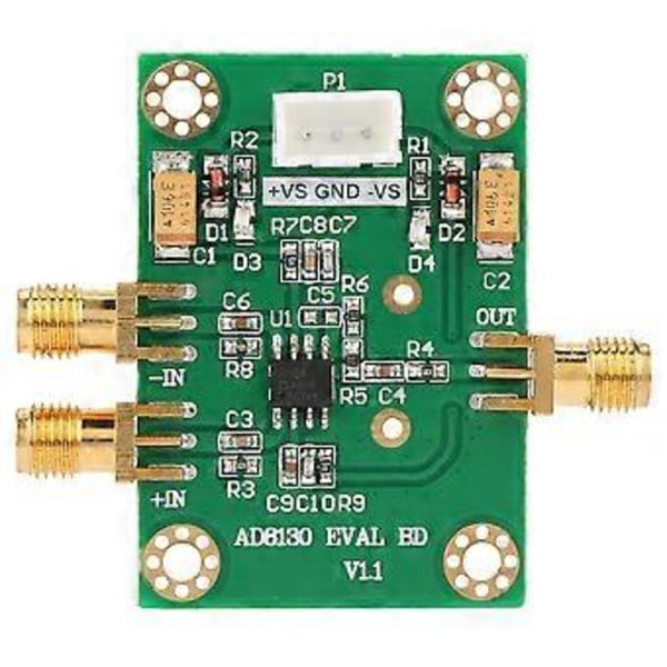 AD8130 Modul Höghastighets Differens till Enkel Ändad Förstärkning ADC Drivrutin Hög CMMR