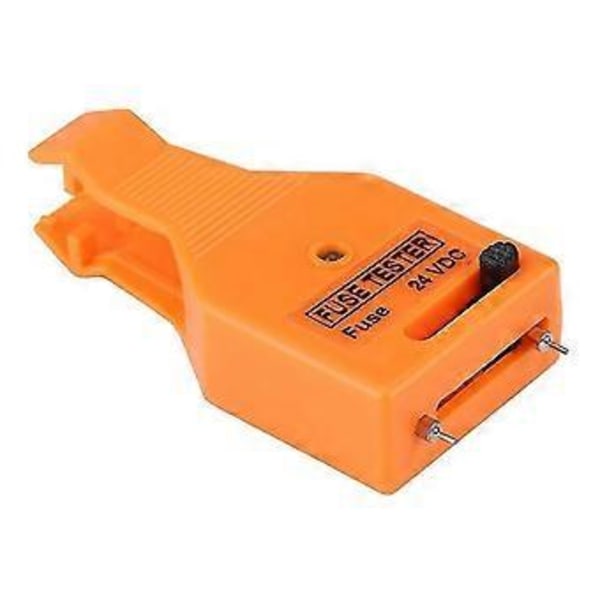 Baoye Verktyg för att ta bort bilbladssäkringar, Säkringskontroll med dragfunktion och ljusdetektor, Ato/atc Säkringstestverktyg (orange)(1st)