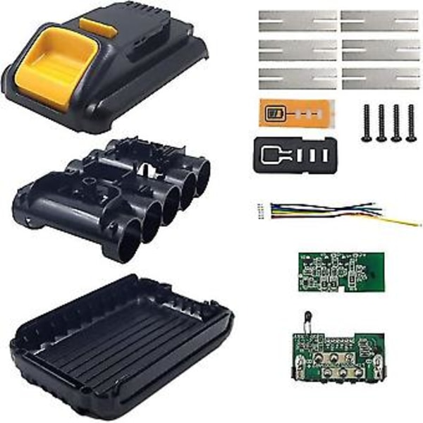 18v 20v 5-cells 21700 Batterihölje Ersättningsdelar Skydd För , Dcb201,,,batterireparation DIY-kit