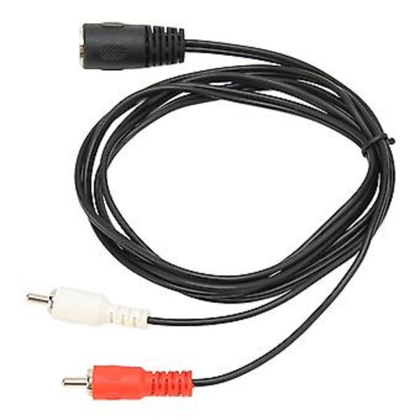 DIN 7 Pin Hun til Dobbelt RCA Han Kabel 1,5 m Fleksibelt Plug and Play Lydadapterkabel til Lydudstyr