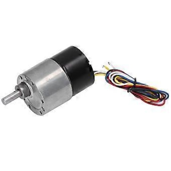 Gir Motor Hastighetsreduksjon Børsteløs D-aksel Lavt Støynivå CW CCW Rotasjon Girmotor DC12V960RPM
