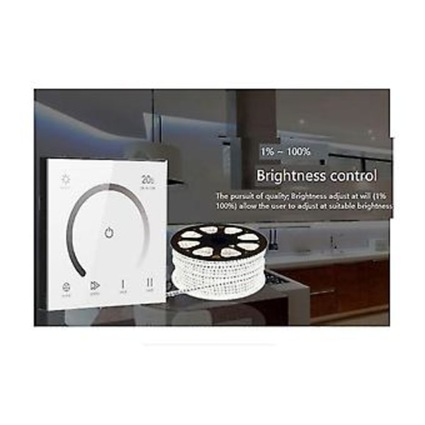 86 Sty Touch Panel Switch Dc12v 24v Controller Lysdæmper (mb06)