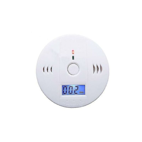 Hiilimonoksidihälytin, korkea vakaus ja herkkyys, 10104cm, valkoinen ABS