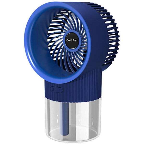 Portable Misting Fan, Large Water Tank, Personal Handheld Fan, Rechargeable Battery Fan