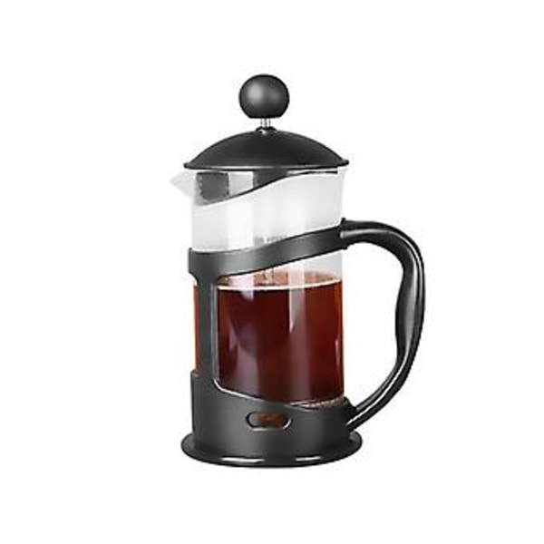 Stempelkande Praktisk Kaffemaskine Multifunktionel Holdbar Kaffekande Rustfrit Stål Glas