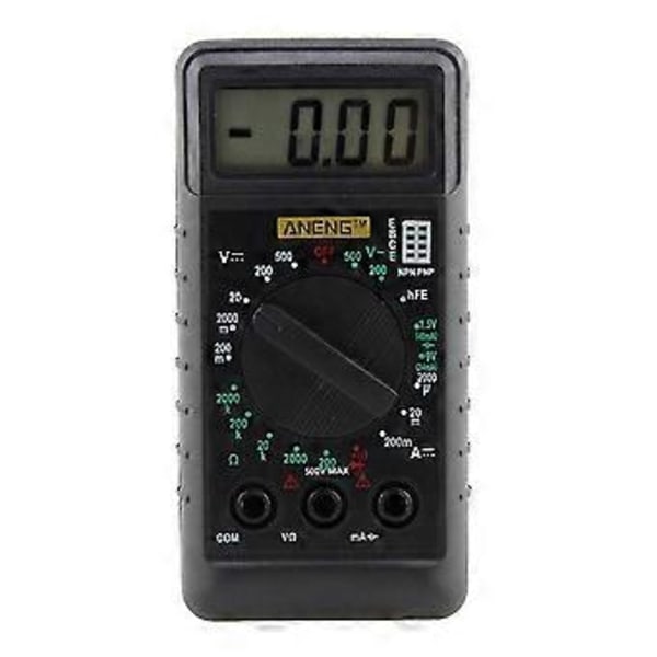 Mini Fick Digital Multimeter Esr Meter Testare Automotive Elektrisk Dmm Transistor Peak Ohm Test Voltmeter Amperemeter M/ Summer