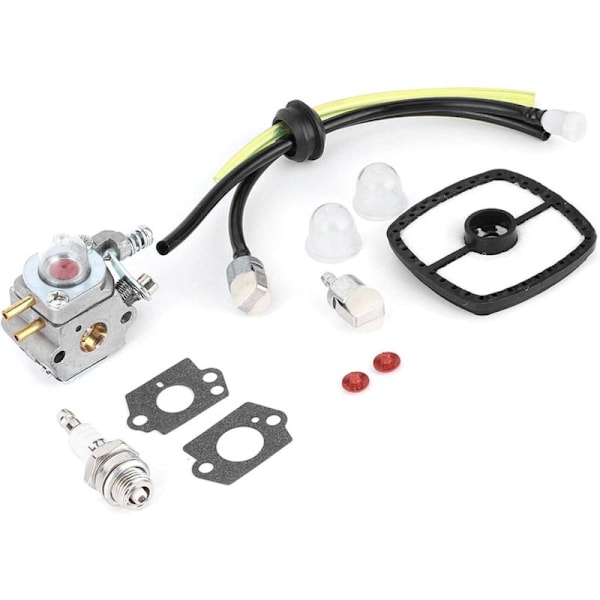 Aluminium Häcksax Förgasare Kit Häcksax Förgasare Ersättning Tillbehör för Echo HC1500 12520005962 för Zama C1U-K51