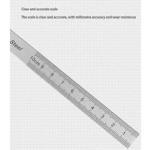 180 Metric Goniometer Metall Goniometer Goniometer Vinkel Linjal 3 st