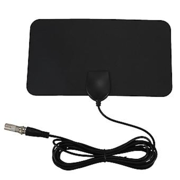 Flat HD Digital Innendørs Zoom TV Antenne HDTV 50 Miles Rekkevidde Tvfox VHF UHF DVB
