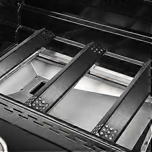 Udskiftningsvarmeplade i porcelænsemaljeret stål til Nexgrill 720-0830H, Grill Master 720-0697 - 4 stk.