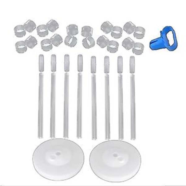 Ballongpelarställ, Ballongpelarsats Plast Ballongställsatser Ballongpelarsats Oslagbart Värde