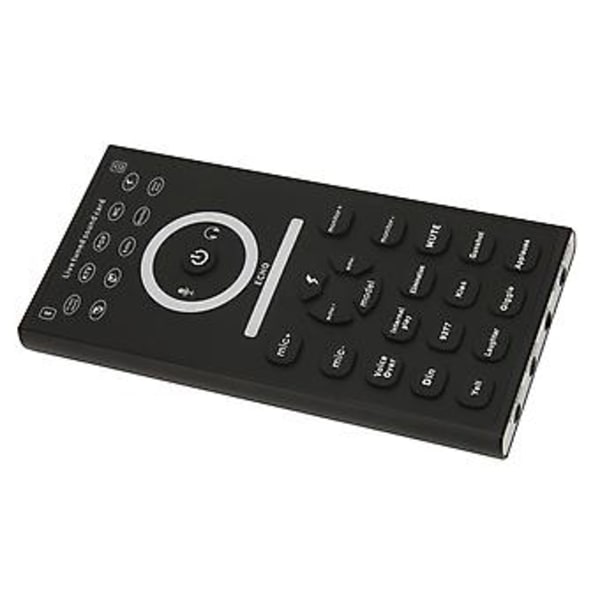 Mini Äänenvaihdinlaite, jossa useita ääniefektejä, Plug and Play, kädessä pidettävä äänikortti puhelimelle ja tietokoneelle