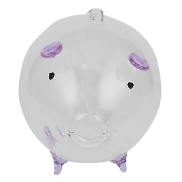 Gris Spargris Mina Lådor Sparbössa Söt Transparent Glas För Ldr