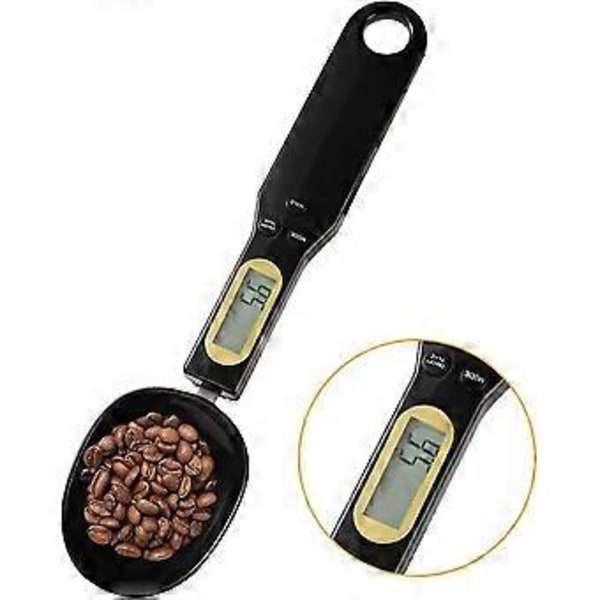 Elektronisk Vægt Kaffe Måleske, 500g/0.1g Digital Køkkenvægt Madske Med LCD Display