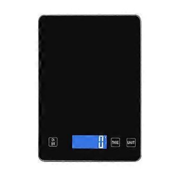 Matvekt 15 kg Digital Kjøkkenvekt Gram og Unser for Matlaging Baking Oppladbar Elektronisk Vekt