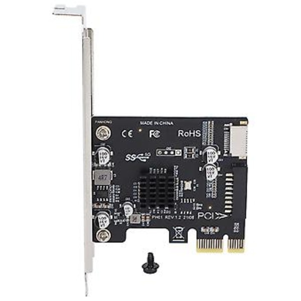 PCIE-sovitin, sovitinkortti PCIE - kortinlukijasovitin, huomiota herättävä ulkonäkö