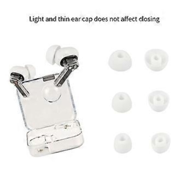 Öronsnäcksskydd In-Ear Öronpropp Silikon Mjukt Hölje för Nothing Ear (2) (1) Öronplugg