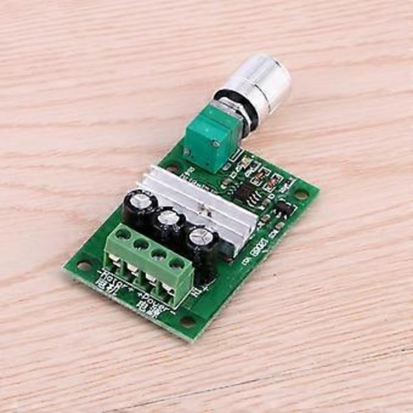 6V-28V 3A PWM DC Moottorin Nopeudensäädin Kytkintoiminto 1206B Kotelolla, Säädettävä Nopeudensäätö