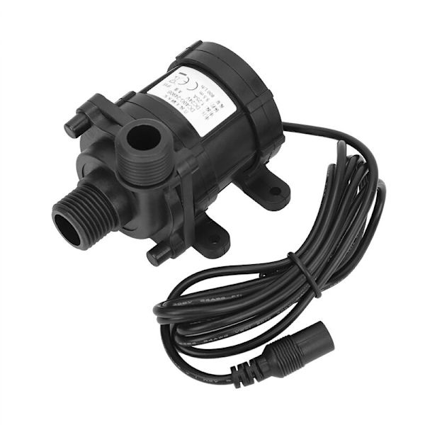DC 24V 750L/H Ultra Hiljainen Mini Harjaton Vesipumppu