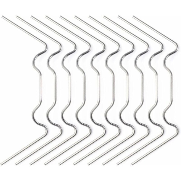 120 drivhusglassklips, tykkelse drivhusglassklips, type W 1,5 mm drivhusklemmer rustfritt stål