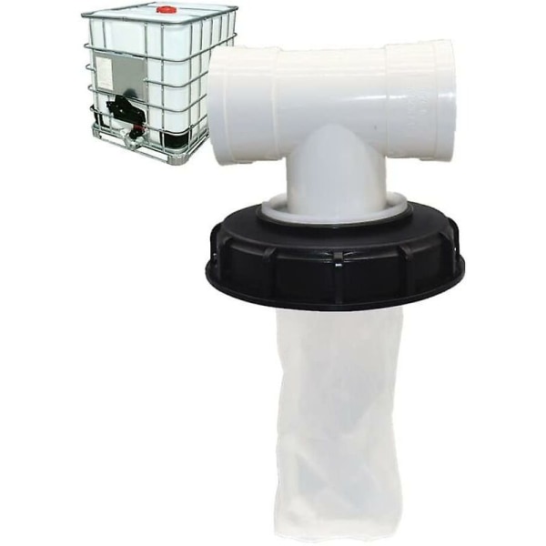 T-shape Ibc Tank Cover With Washable Nylon Filter For 1000 Liter Ibc Rainwater Tank 163mm