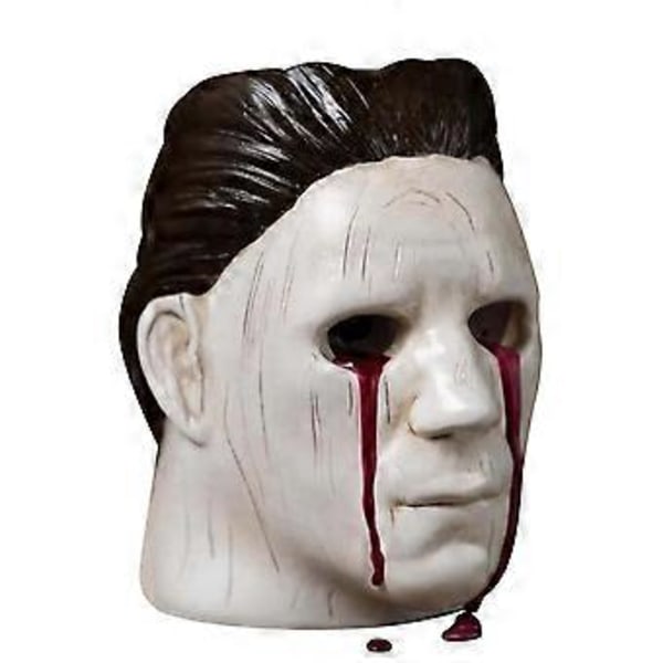 Halloween Skräckdekoration Harts Ljusstake Tårar Rött Ljus Skräckprydnader Hem Skrivbordsprydnader