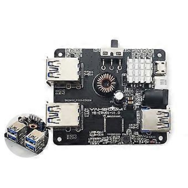 Perfekt 5Gbps USB Udvidelseskort til Jetson til Nano/ ROS Robotbil P