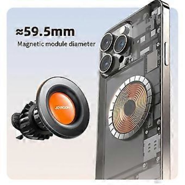 Magnetisk biltelefonholder, multifunksjonell og praktisk bilnavigasjonsstøtte, fast holder, E