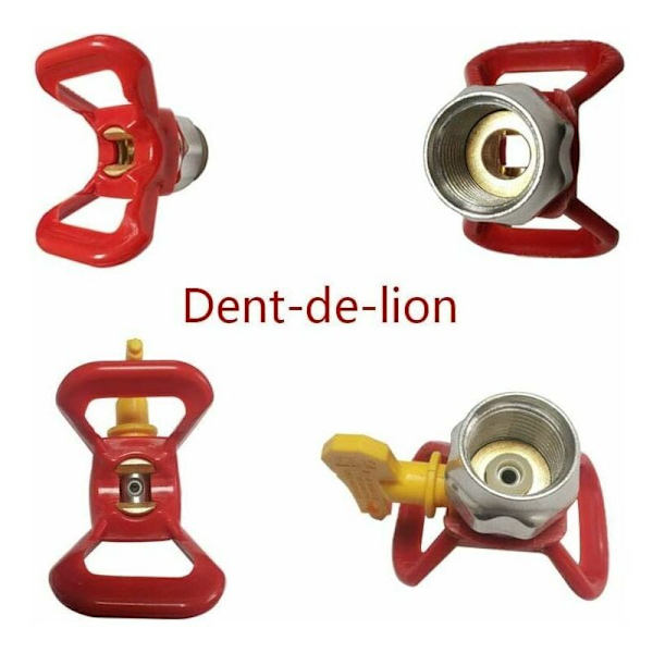 Airless højtryks malersprøjtepistol XS-818 + dyseholder + 5 x Airless malersprøjtepistolfilter..