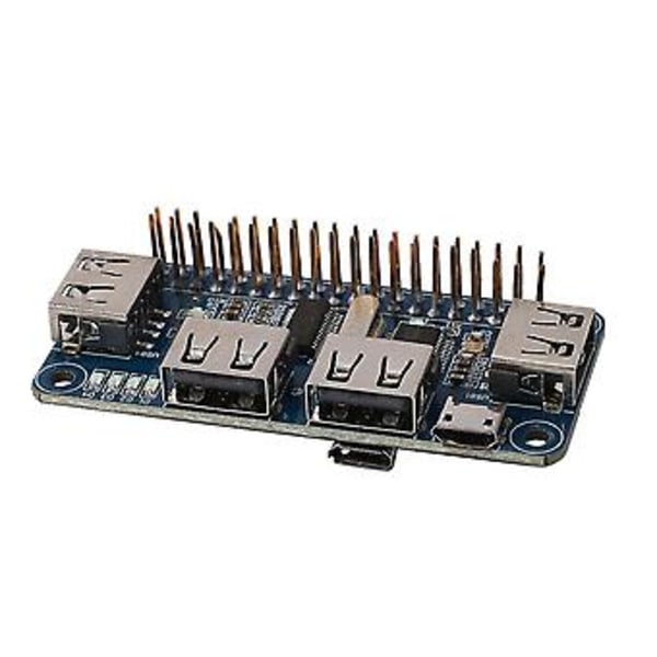 4 Portin USB-keskitinhattu 3 / 2 / W -laajennuskortille USB - UART-sarjaliikenteen virheenkorjaukseen Yhteensopiva
