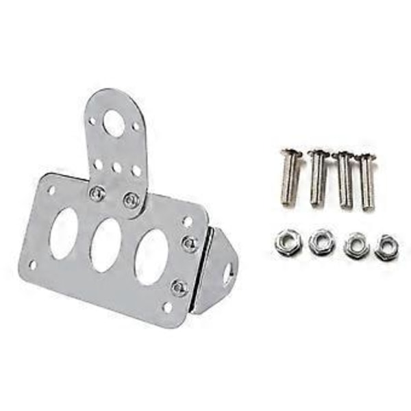 LED Bremselygte Holder Side Monteret Nummerpladebeslag til Motorcykel