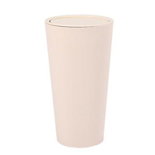 1 st Bil Bil Sopkorg Bil Soptunna Dammfodral Hållare Skräpkorg Beige