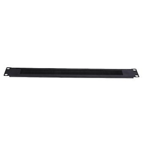 1 stk. 1u 19 tommer Rack Mount Blng Plade Rack Monterings Blank Børstepanel Server Kabinet Cab