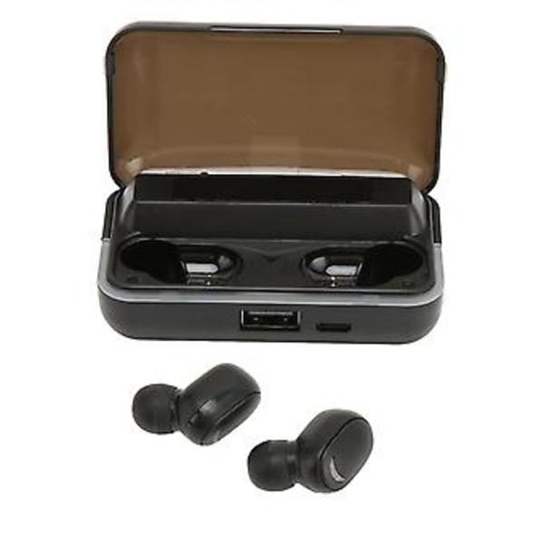 Bluetooth Ørepropper Stereo Støyreduserende Trådløse Øretelefoner med Ladeetui for Sport Kjøring Løping