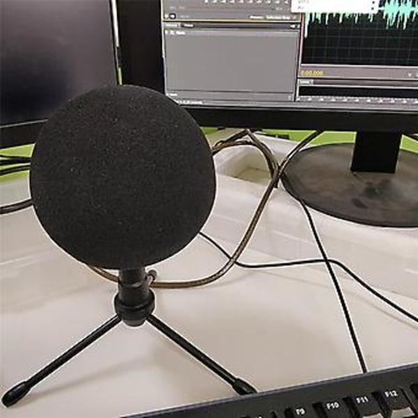 Aftagelig Speaking Easy Install Vlogging Lydisolering Støjreduktion Mikrofon Vindskærm Skjold Studio Sang