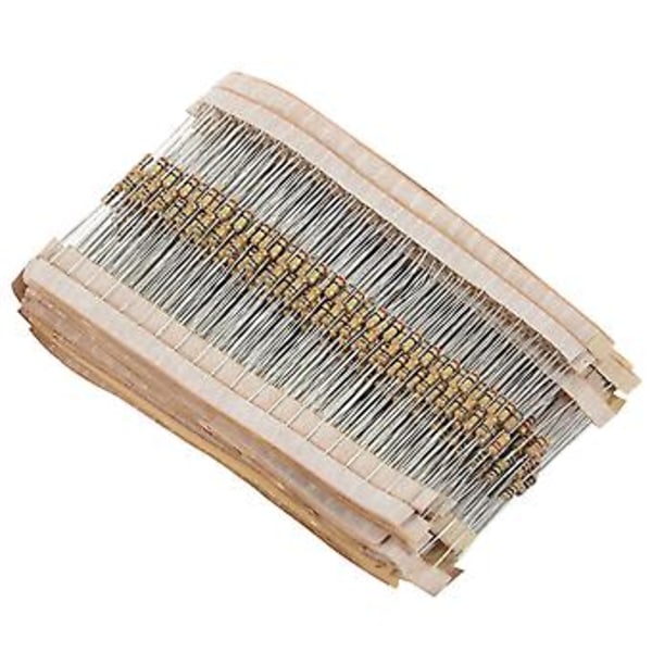 860 stk. 1 Ohm-1m Ohm 1/4w Modstandssortimentssæt 43 S