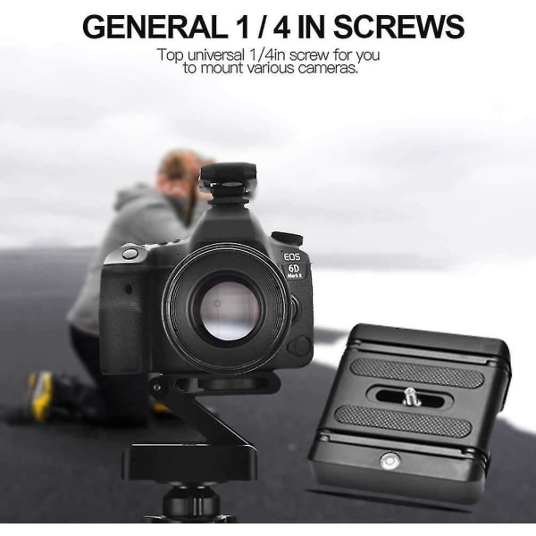 Z Flex Tilt Head, Z-typ Tilt Flexibel Fällbart Stativhuvud 1/4\" Monteringsskruv För Nikon För Canon Dslr Kameror, Stativ Snabbfäste