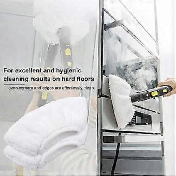 12 st Moppduksöverdrag för Easyfix SC1 SC2 SC3 SC4 SC5 SV7 Ersättningsångmopptrasor