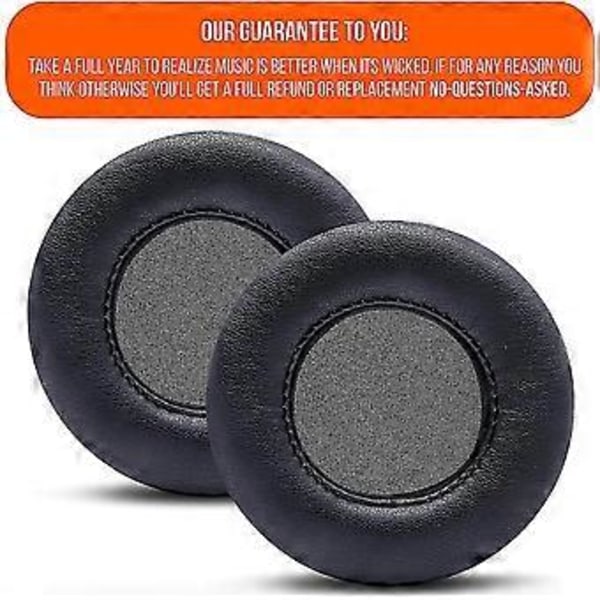 Erstatningsøreputer for Skullcandy Hesh & Hesh 2 trådløse over-ear hodetelefoner, svart